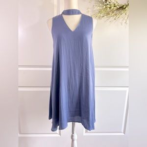 Gianni Bini Choker Cut Out Cocktail Dress Sleeveless